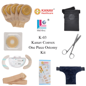 Kanav K-03 Convex 57mm One Piece Ostomy Kit